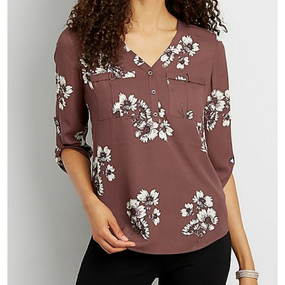 Floral blouse